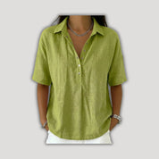 Hélène | Collared Blouse