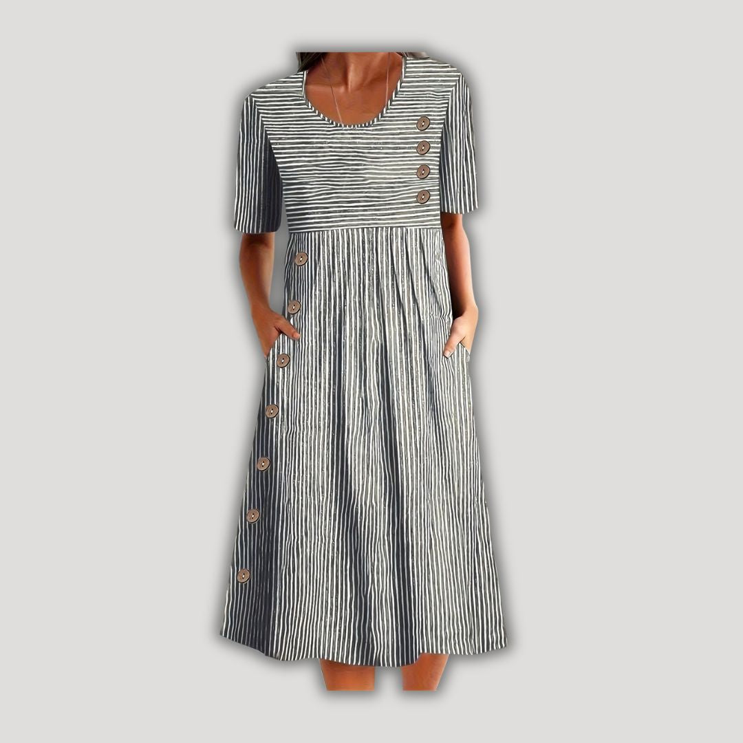 Sofia | Striped Summer Dress