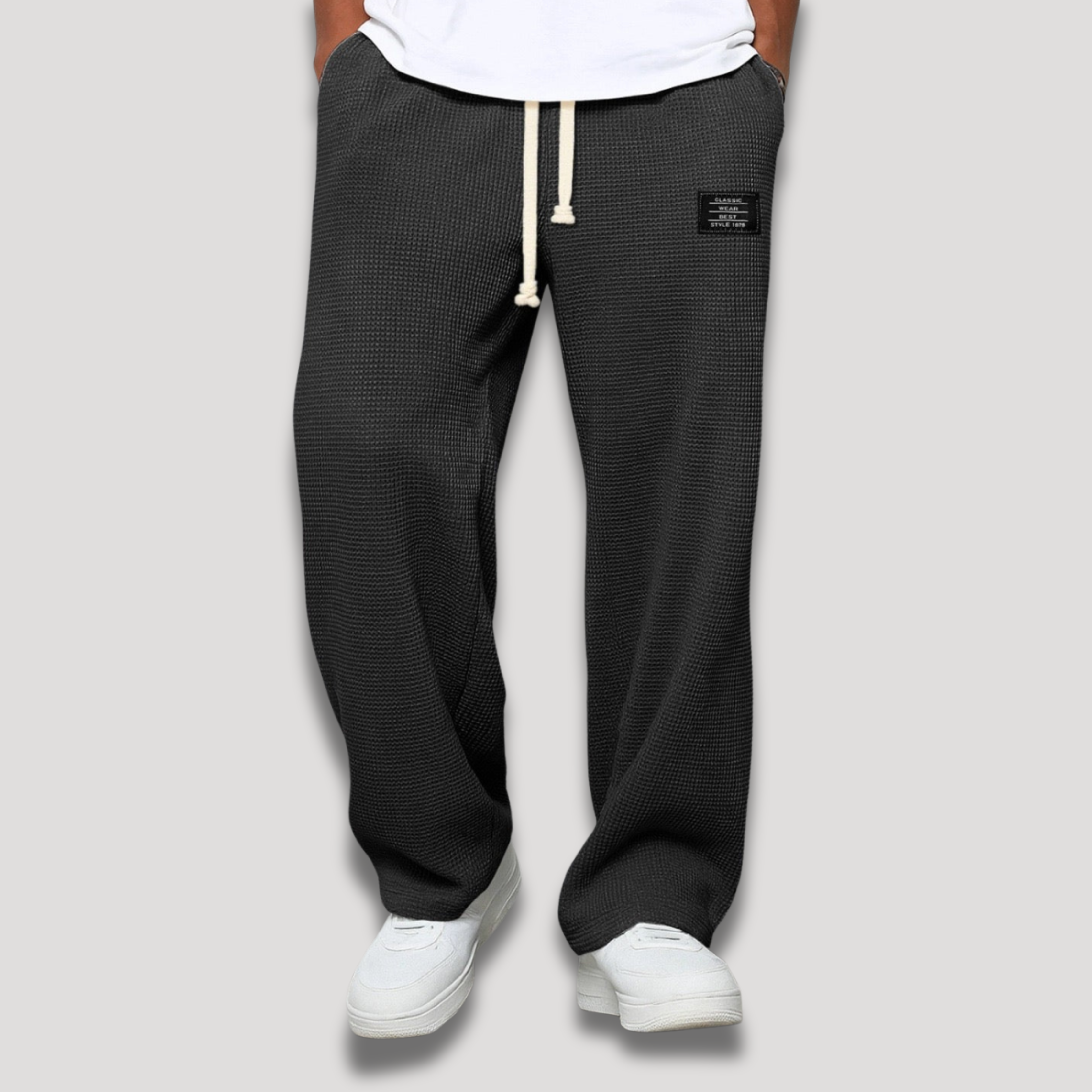 Gerald | Wide Trousers with Adjustable Waist
