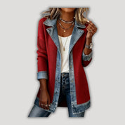 Emilia | Mixed Denim Jacket