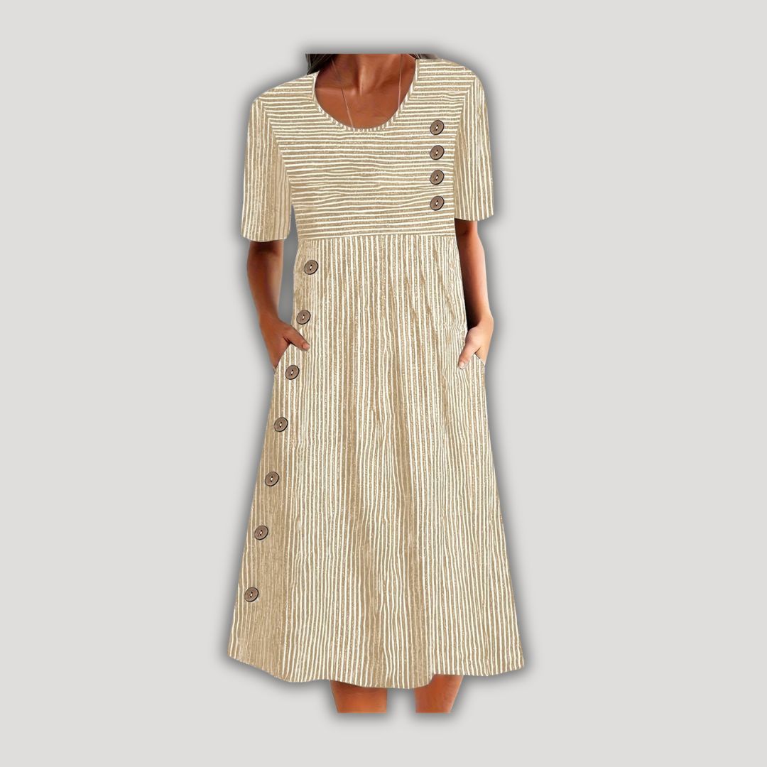 Sofia | Striped Summer Dress