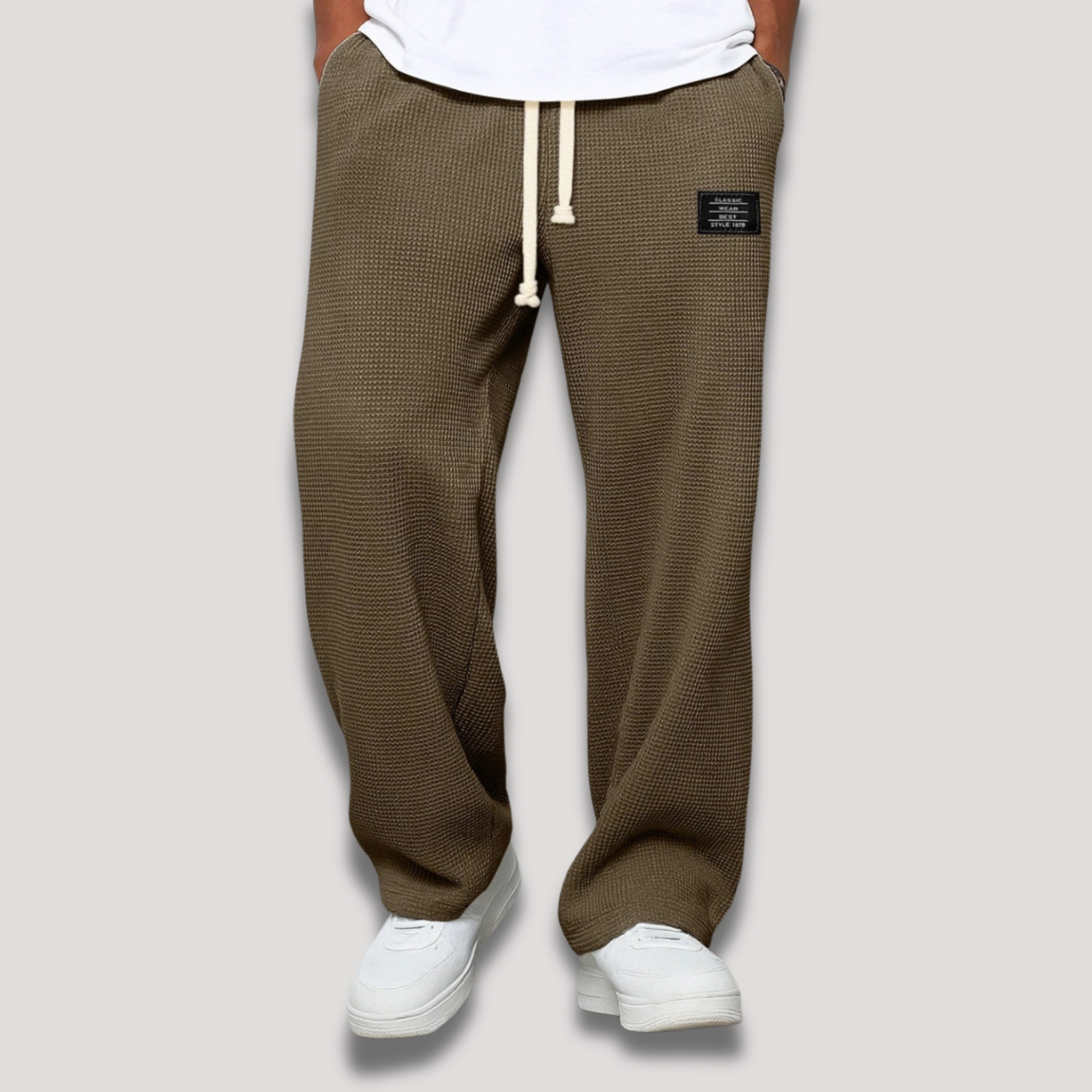 Gerald | Wide Trousers with Adjustable Waist