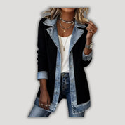 Emilia | Mixed Denim Jacket