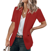 Dana | Sophisticated Short Sleeve Casual Blazer
