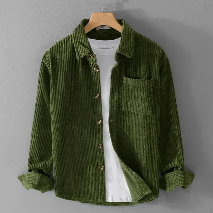 Cody | Shirt in Soft Corduroy