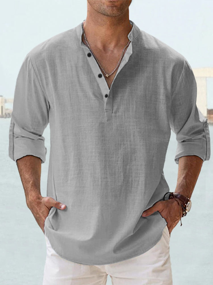 Mason | Breathable Linen Shirt