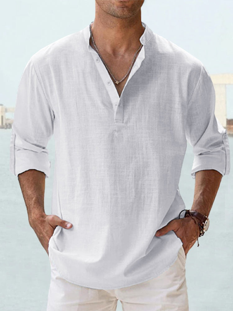 Mason | Breathable Linen Shirt