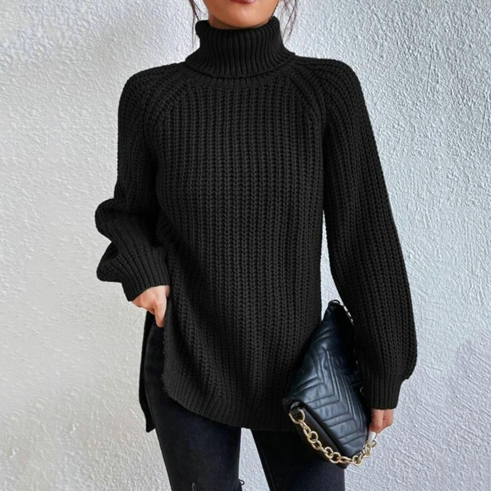 Loren | Jersey elegante de cuello vuelto