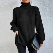 Loren | Jersey elegante de cuello vuelto