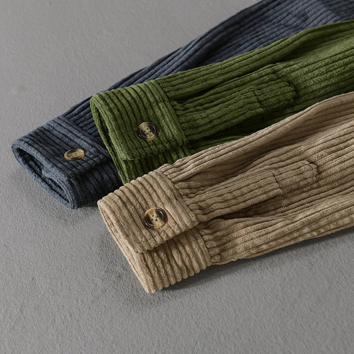 Cody | Shirt in Soft Corduroy