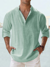 Mason | Breathable Linen Shirt