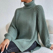 Loren | Jersey elegante de cuello vuelto