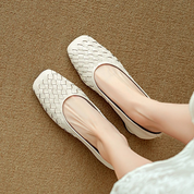 Marcelle Leather Flats