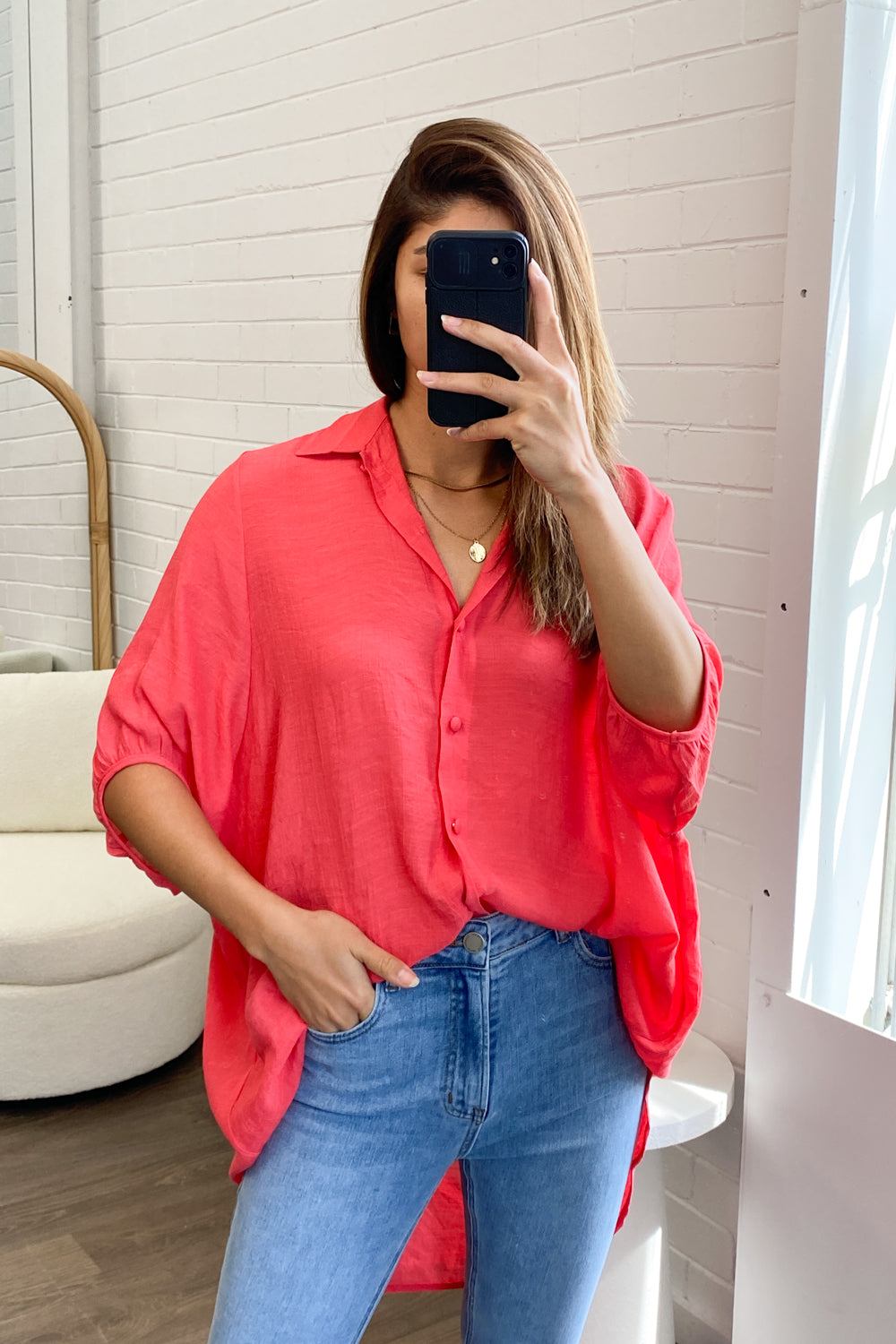 Caylee | Relaxed fit oversized blouse