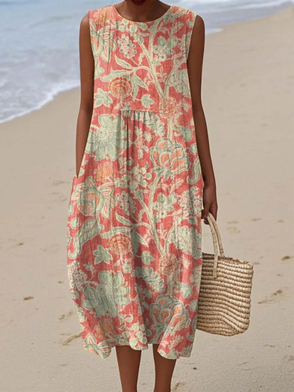 Beth | Lightweight and Sleeveless Summer Dress