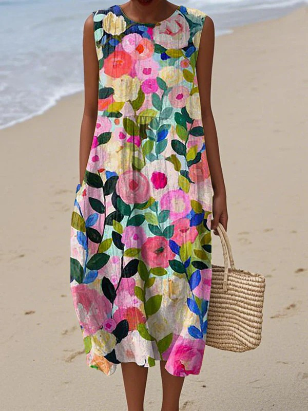 Ava | Lightweight and Sleeveless Summer Dress
