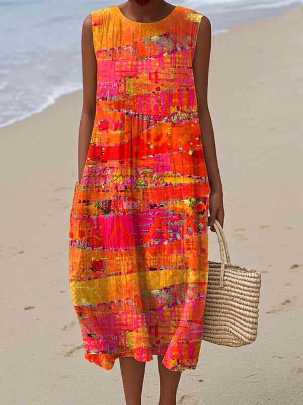 Faye | Airy and Sleeveless Summer Dress