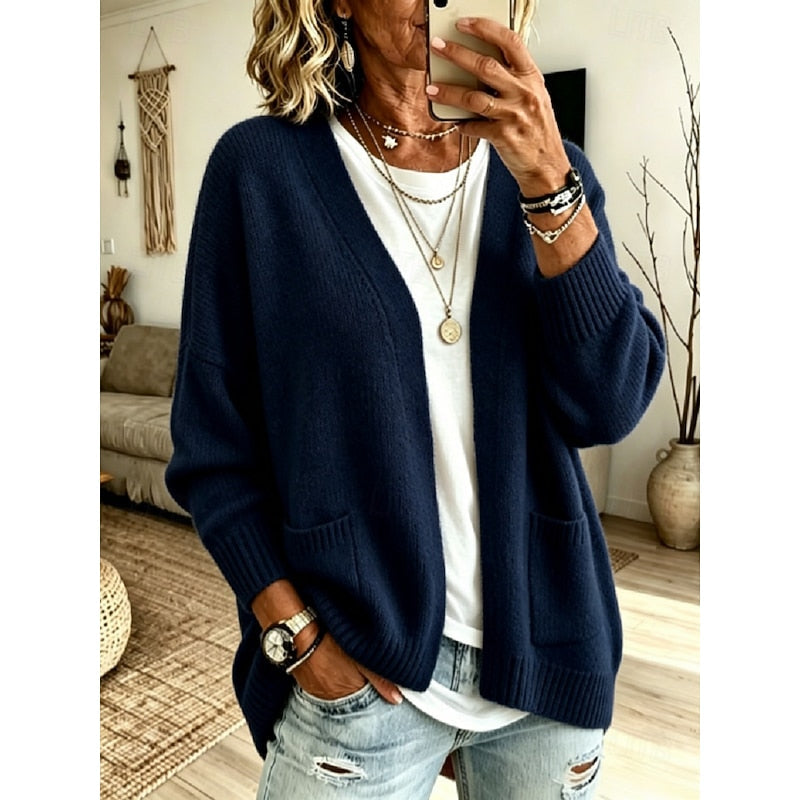 Maureen | Drape Knit Cardigan