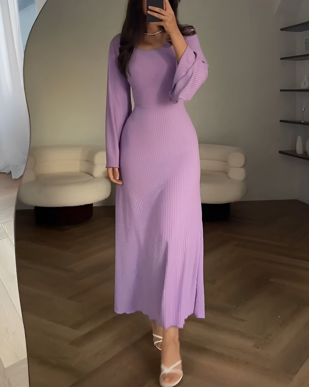 Tess | Knitted Maxi Dress
