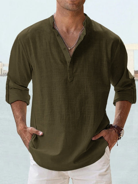 Mason | Breathable Linen Shirt