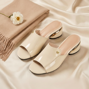 Sorella Patent Slide Heels