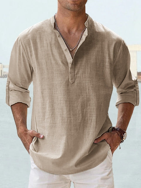 Mason | Breathable Linen Shirt