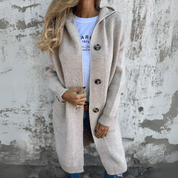 Lorène | Elegant long cardigan