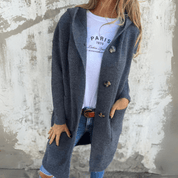 Lorène | Elegant long cardigan