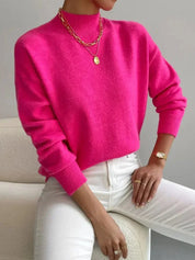 Christine | Soft Mock Neck Jumper