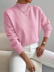 Christine | Soft Mock Neck Jumper