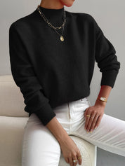 Christine | Soft Mock Neck Jumper