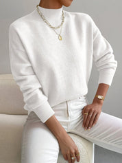 Christine | Soft Mock Neck Jumper