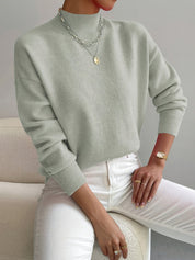 Christine | Soft Mock Neck Jumper