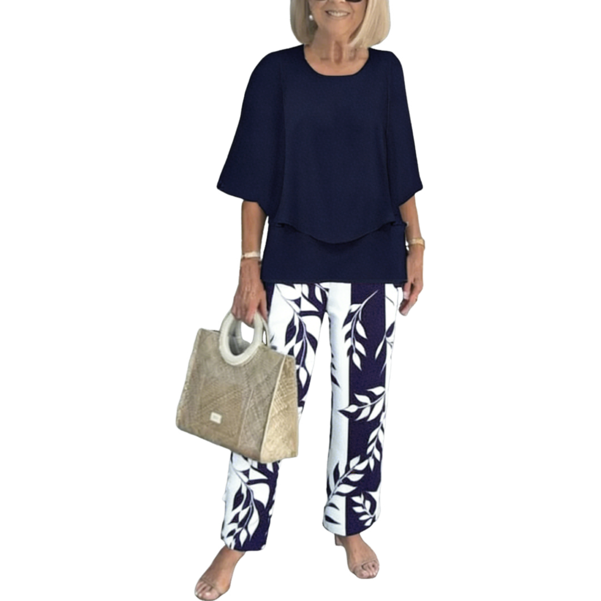 Evelyn | Sophisticated Botanical Print Co-Ord Set