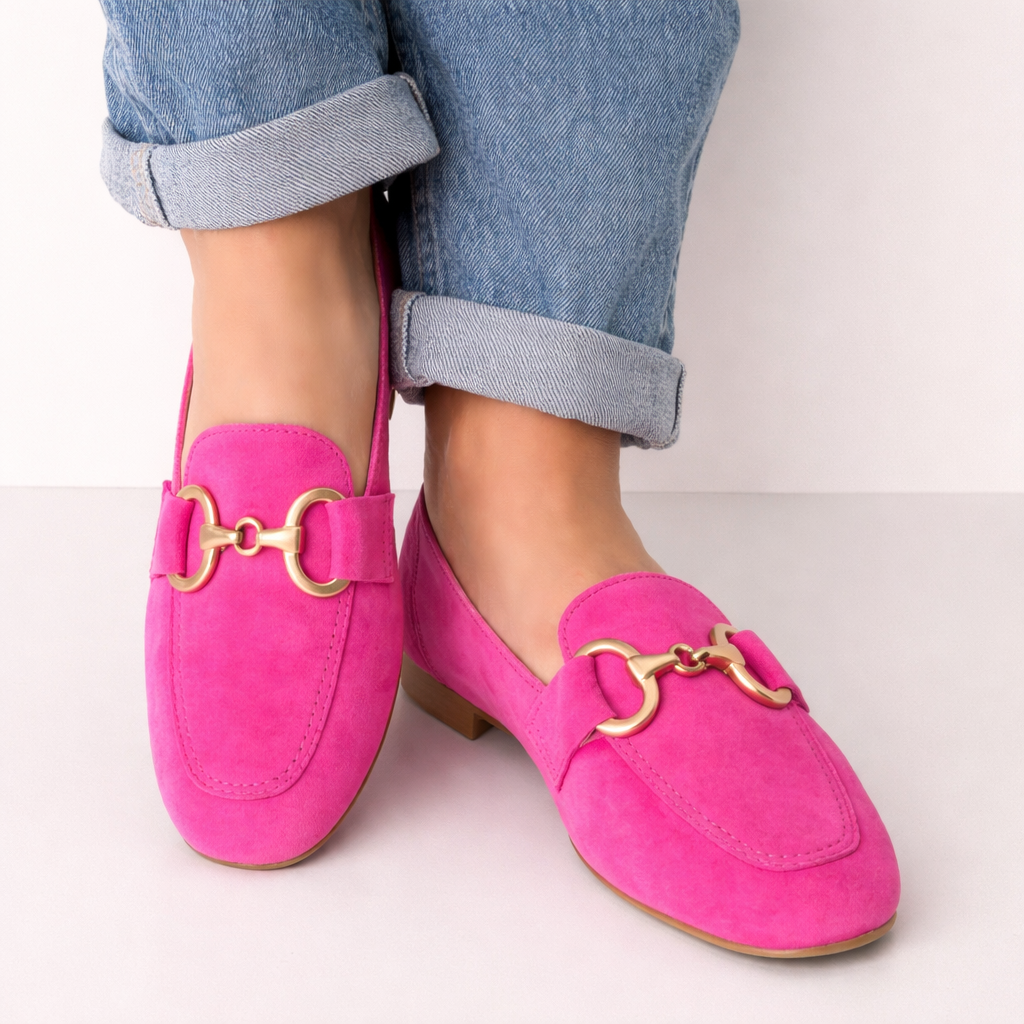 MAE | MOCASINES CHIC CON DETALLE DORADO