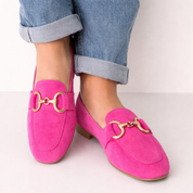 MAE | MOCASINES CHIC CON DETALLE DORADO