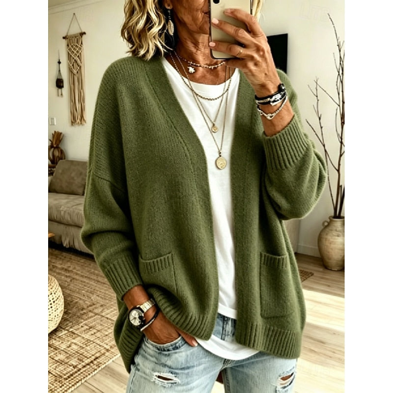 Maureen | Drape Knit Cardigan