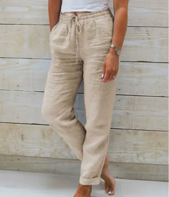 Monika | Casual Drawstring Trousers